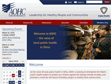 Tablet Screenshot of aohc.net